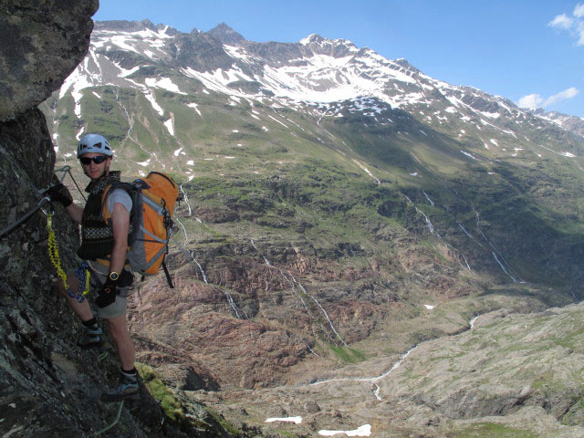 Schwärzenkamm-Klettersteig: Christoph (30. Juni)