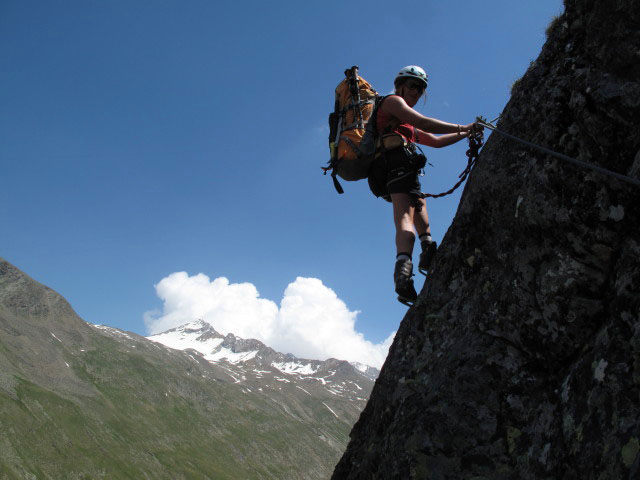 Schwärzenkamm-Klettersteig: Gudrun (30. Juni)