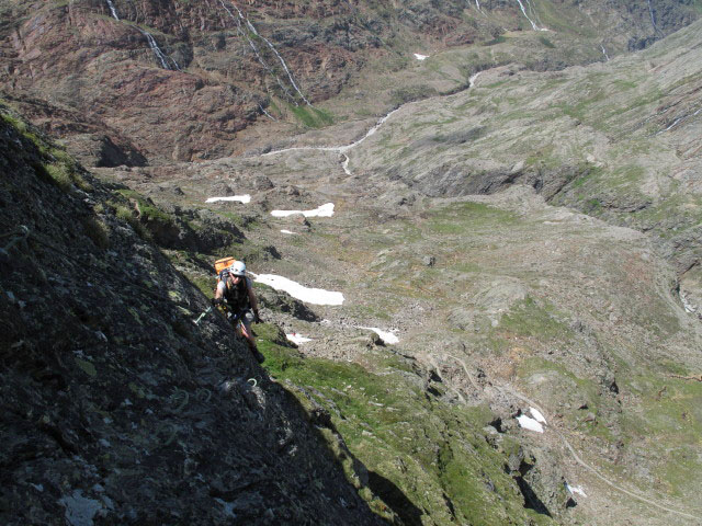 Schwärzenkamm-Klettersteig: Christoph (30. Juni)