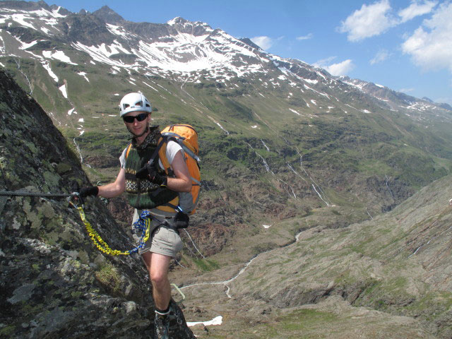 Schwärzenkamm-Klettersteig: Christoph (30. Juni)