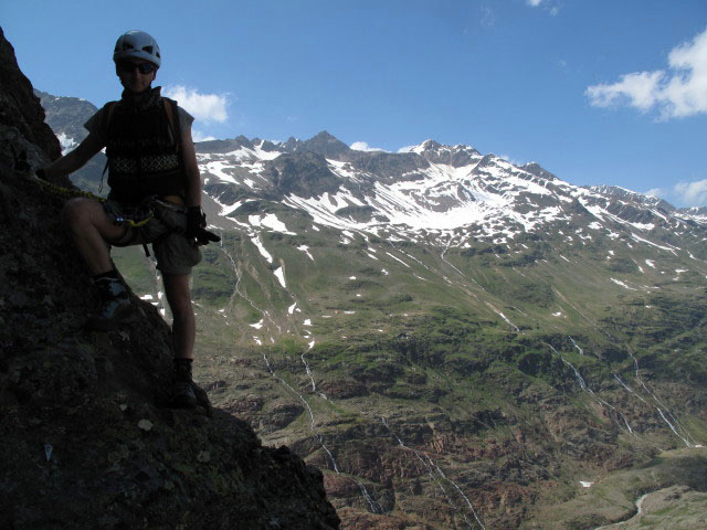 Schwärzenkamm-Klettersteig: Christoph (30. Juni)