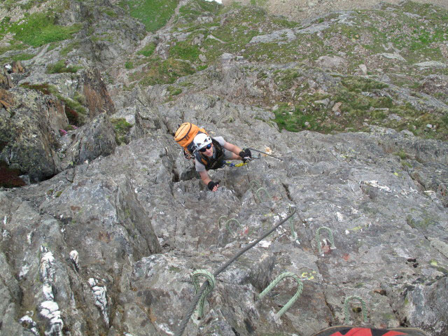 Schwärzenkamm-Klettersteig: Christoph (30. Juni)