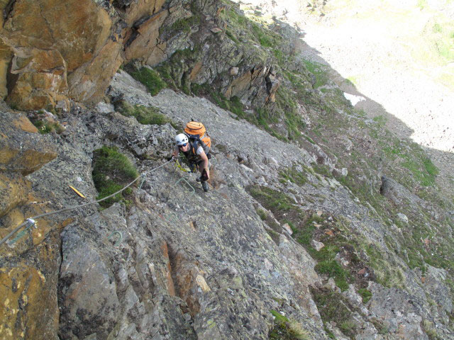 Schwärzenkamm-Klettersteig: Christoph (30. Juni)