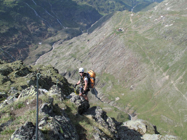 Schwärzenkamm-Klettersteig: Christoph (30. Juni)