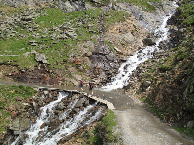 Weg 922 zwischen Langtaleregghütte und Gurgler Großalm (1. Juli)