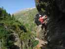 Obergurgler Klettersteig: Gudrun in der Sektion 2 (30. Juni)