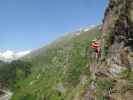 Obergurgler Klettersteig: Gudrun in der Sektion 8 (30. Juni)