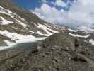 Christoph auf Weg 922 zwischen Schwärzenkamm-Klettersteig und Hochwildehaus (30. Juni)