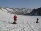 Gudrun und Christoph am Gurgler Ferner (1. Juli)