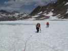 Gudrun und Christoph am Gurgler Ferner (1. Juli)