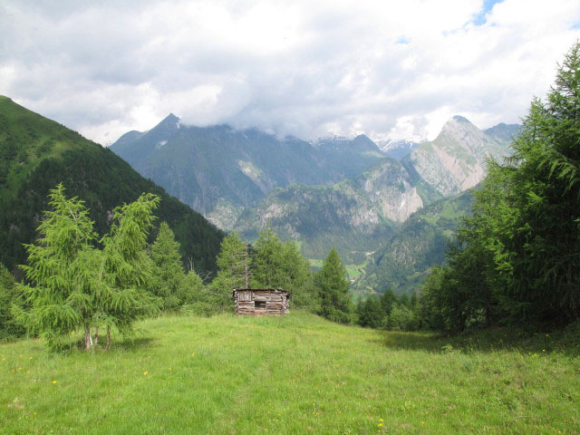 Weg 72 zwischen Losach und Wetterkreuz (7. Juli)