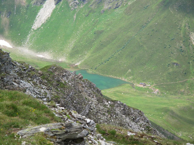 Berger See vom Berger Kogel aus (7. Juli)