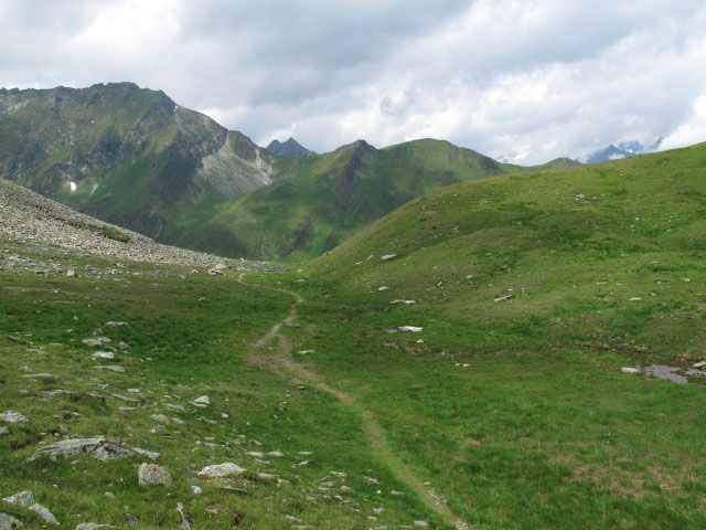 Weg 74 zwischen Berger-Alm-Scharte und Berger-See-Hütte (7. Juli)