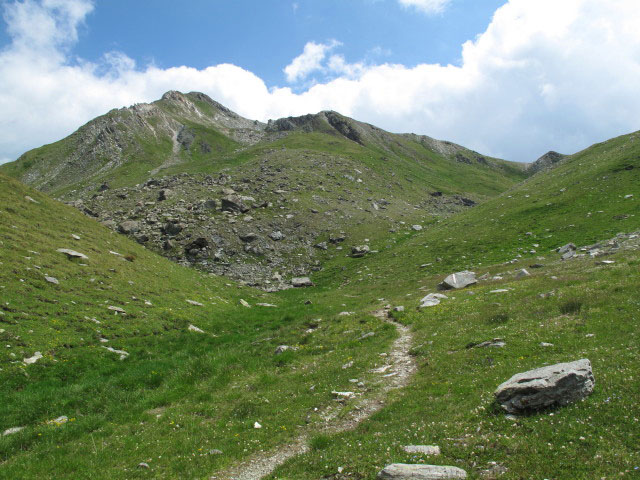 Weg 74 zwischen Berger-Alm-Scharte und Berger-See-Hütte (7. Juli)