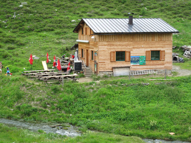 Berger-See-Hütte, 2.181 m (7. Juli)