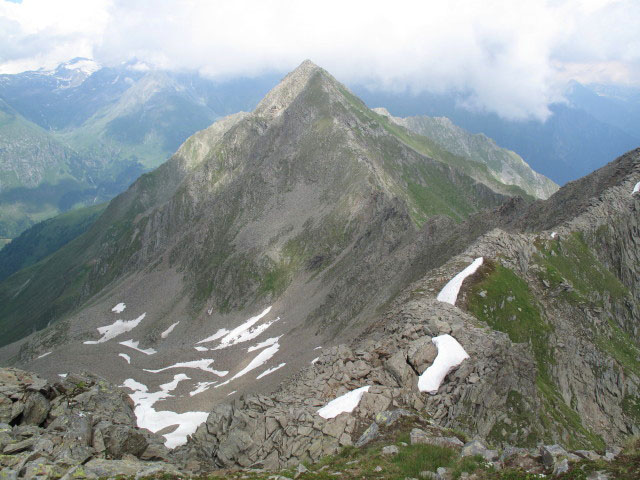 Schober von der Säule aus (7. Juli)