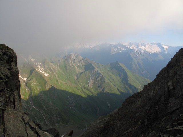 von der Lasörlingscharte Richtung Nordwesten (8. Juli)