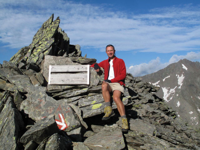 Ich auf Weg 82 zwischen Lasörling und Weg 314 (8. Juli)