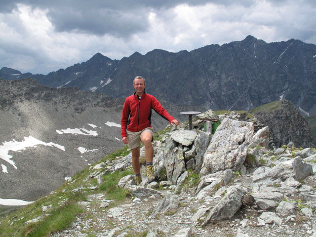 Ich auf der Gösleswand, 2.912 m (8. Juli)