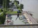 Peter am Flying Fox des Spider Rock Wien