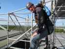 Andreas und ? am Flying Fox des Spider Rock Wien