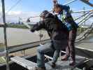 Andreas und ? am Flying Fox des Spider Rock Wien