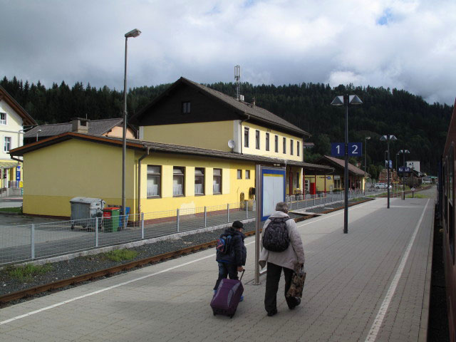 Bahnhof Hermagor, 590 m