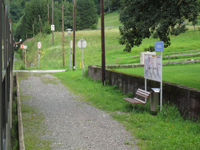 Haltestelle Postran, 583 m