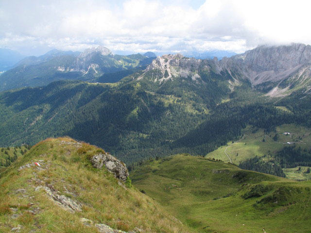 Gartnerkofel, Zweikofel und Trogkofel