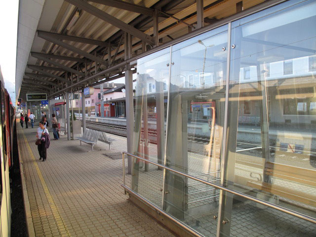 Bahnhof Saalfelden, 728 m