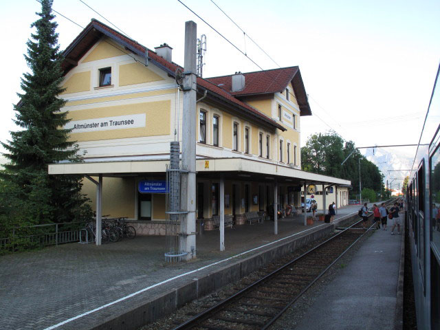 Bahnhof Altm&uuml;nster am Traunsee