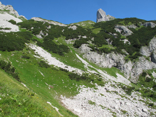 zwischen Grazer Hütte und Gamsblick-Klettersteig