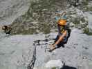 Gamsblick-Klettersteig: Axel und Martina im Einstieg