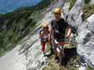 Gamsblick-Klettersteig: Martina und Axel