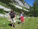 Axel und Martina zwischen Traweng und Grazer Hütte