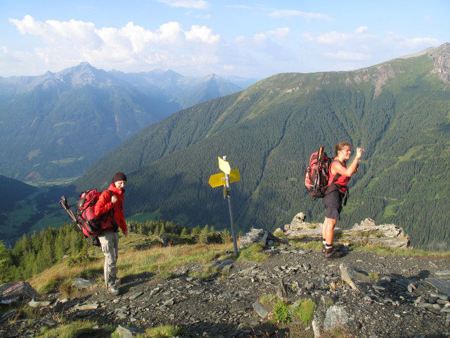 Christoph und Gudrun am Ende des Herzogsteigs