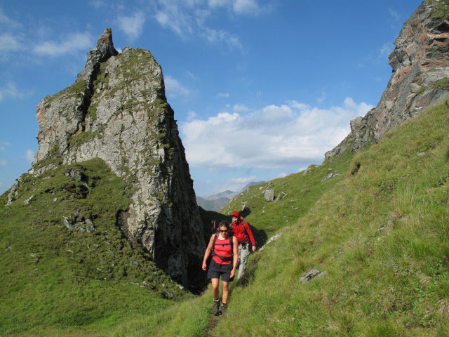 Gudrun und Christoph auf Weg 532 bei den T&ouml;rlk&ouml;pfen