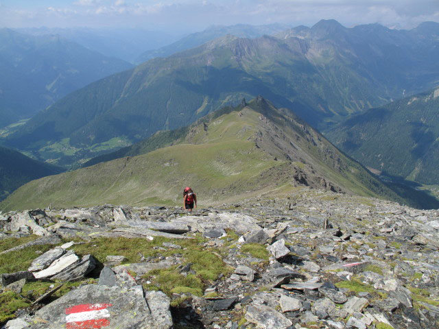 Gudrun zwischen Jagerstein und Maresenspitz