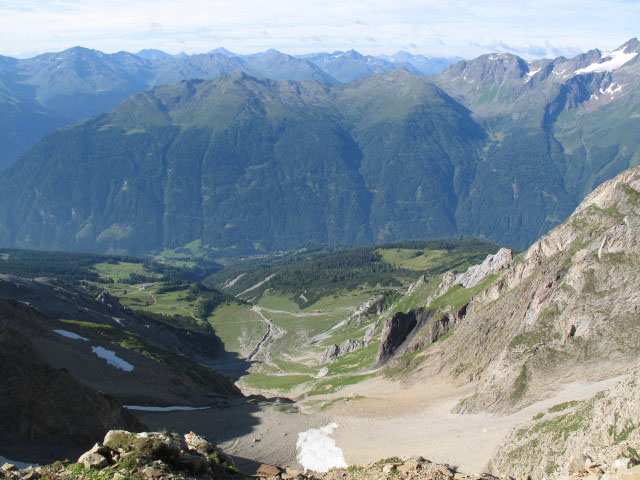 Lange Pleis vom Augsburger Höhenweg aus (12. Aug.)