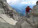 Christoph am Gasillschlucht-Klettersteig (11. Aug.)