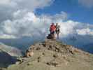 Gudrun und ich am Gatschkopf, 2.945 m (11. Aug.)