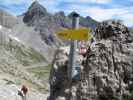 Christoph am Augsburger Höhenweg zwischen Unterem Grießl und Winterjoch (12. Aug.)