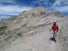 Christoph am Augsburger Höhenweg zwischen Winterjoch und Kopfscharte (12. Aug.)