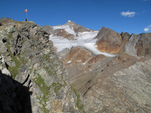 Pfaffenferner von der Hildesheimer Hütte aus (18. Aug)