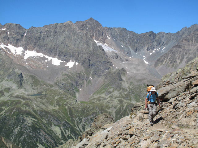 Christoph zwischen Weg 102 und Gro&szlig;em Tr&ouml;gler (19. Aug.)