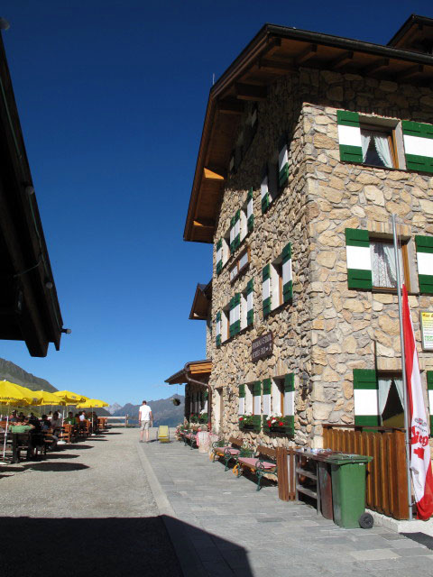 Dresdner Hütte, 2.308 m (19. Aug.)