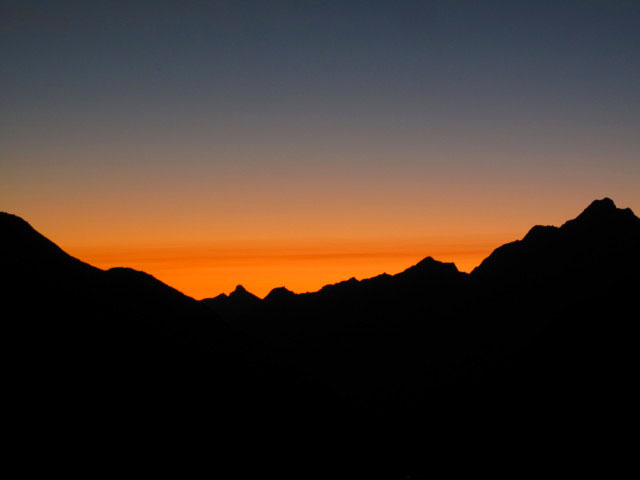 von der Dresdner H&uuml;tte Richtung Osten (20. Aug.)