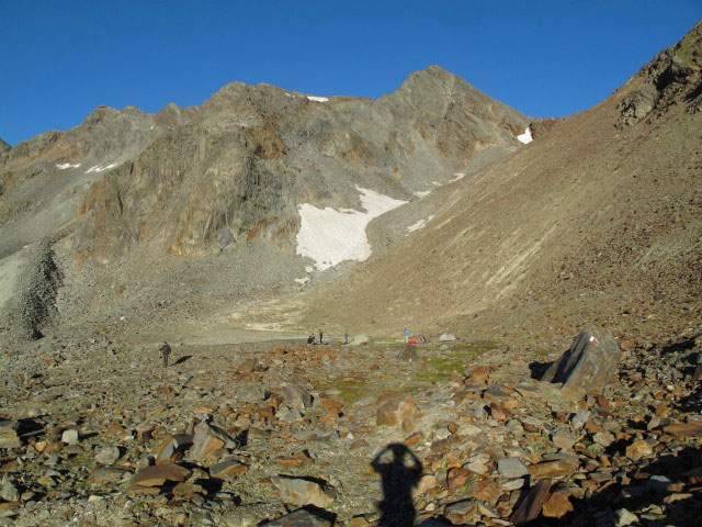 zwischen Daunkogelferner und Daunjoch (20. Aug.)