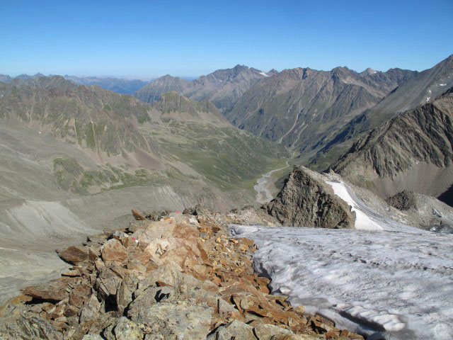 zwischen Hinterem Daunkopf und Bockkar (20. Aug.)