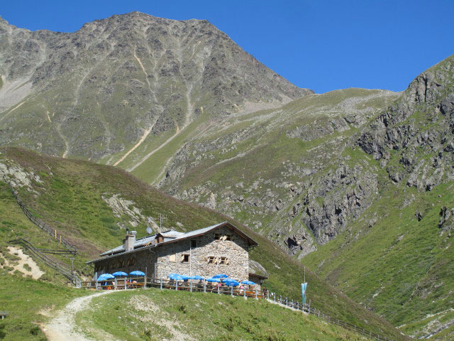 Amberger H&uuml;tte, 2.136 m (20. Aug.)